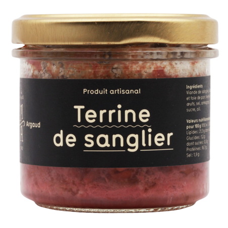 TERRINE DE SANGLIER MAISON ARGAUD 190g