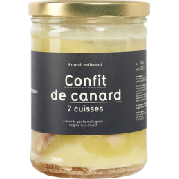 CONFIT DE CANARD 2 CUISSES...
