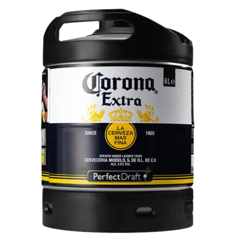 CORONA EXTRA PERFECT DRAFT 6L (hors concigne) CORONA EXTRA PERFECT DRAFT 6L (hors concigne)