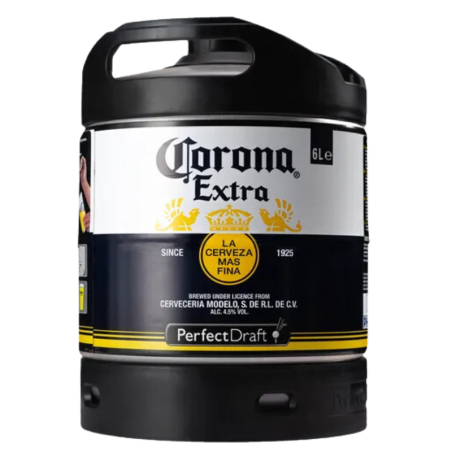 CORONA EXTRA PERFECT DRAFT 6L (hors concigne)
