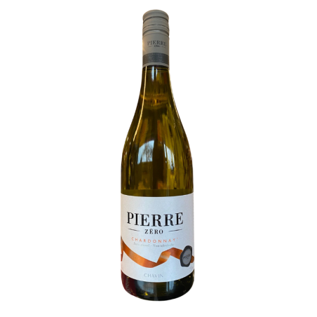 PIERRE ZERO BOISSON A BASE DE CHARDONNAY DESALCOOLISEE " CHAVIN"