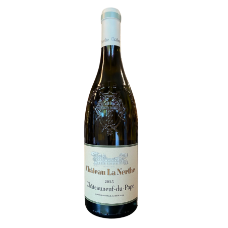 AOP CHATEAUNEUF DU PAPE CHATEAU LA NERTHE BLANC BIO