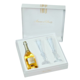 AOP CHAMPAGNE DEUTZ AMOUR DE DEUTZ 2013 COFFRET 2 FLUTES 75 cl