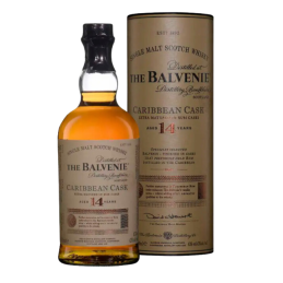 WHISKY ECOSSE SING.MALT THE BALVENIE CARIBBEAN CASK 14 ANS