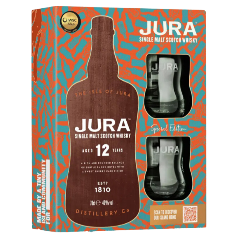 JURA 12 ans Coffret 2 Verres