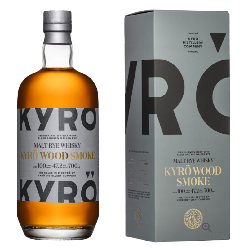 RYE WHISKY FINLANDE KYRÖ WOODSMOKE