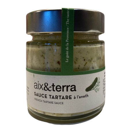 SAUCE TARTARE A L'ANETH 170G AIX&TERRA