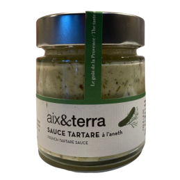 SAUCE TARTARE A L'ANETH 170G AIX&TERRA