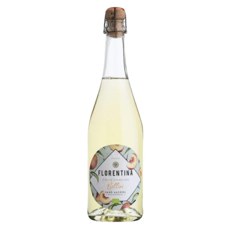 FLORENTINA  BELLINI BOISSON GAZEIFIEE SANS ALCOOL AROMATISEE A LA PECHE CHAVIN BIO