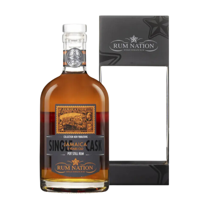 RUM NATION 5 ANS 2017 JAMAICA SINGLE CASK PX WHISKY CASK NEW VIBRATIONS