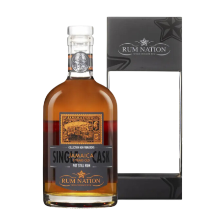 RUM NATION 5 ANS 2017 JAMAICA SINGLE CASK PX WHISKY CASK NEW VIBRATIONS