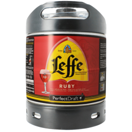 LEFFE RUBY 5° PERFECT DRAFT 6L (hors consigne )