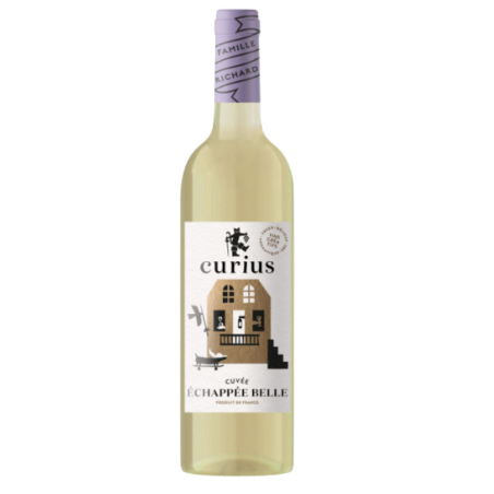 VIN DE FRANCE CURIUS BLANC SEC ECHAPPEE BELLE