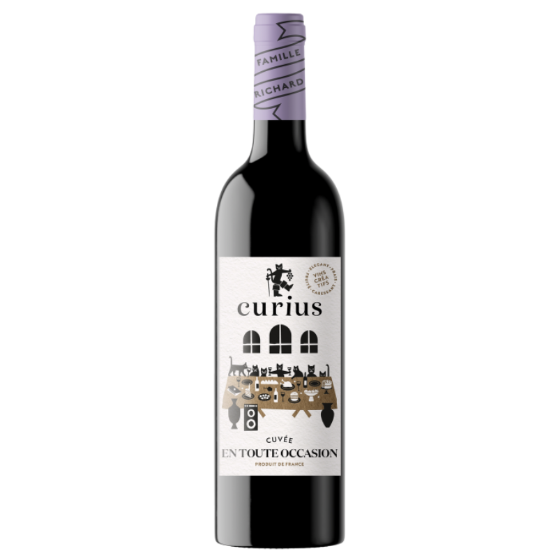 VIN DE FRANCE CURIUS ROUGE GOURMAND EN TOUTE OCCASION VIN DE FRANCE CURIUS ROUGE GOURMAND EN TOUTE OCCASION