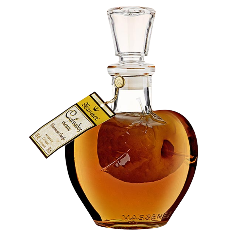 MASSENEZ SIGNATURE CALVADOS VIEUX POMME EN CARAFE MASSENEZ SIGNATURE CALVADOS VIEUX POMME EN CARAFE