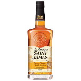 RHUM ARRANGÉ BANANE FLAMBÉE & VANILLE BOURBON SAINT JAMES