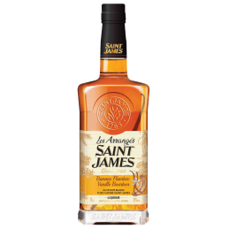 RHUM ARRANGÉ BANANE FLAMBÉE & VANILLE BOURBON SAINT JAMES