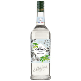 SIROP MENTHE TRANSPARENTE 1L GIFFARD
