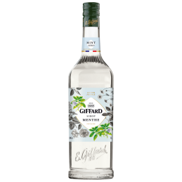 SIROP MENTHE TRANSPARENTE 1L GIFFARD
