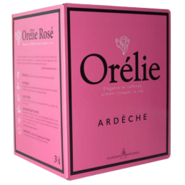 BIB 3 L IGP ARDECHE ROSE LE CUBE ORELIE GAMAY/SYRAH/GRENACHE