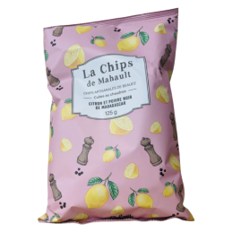 BELSIA CHIPS Citron Poivre "Mahault" 125G