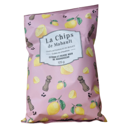 BELSIA CHIPS Citron Poivre "Mahault" 125G