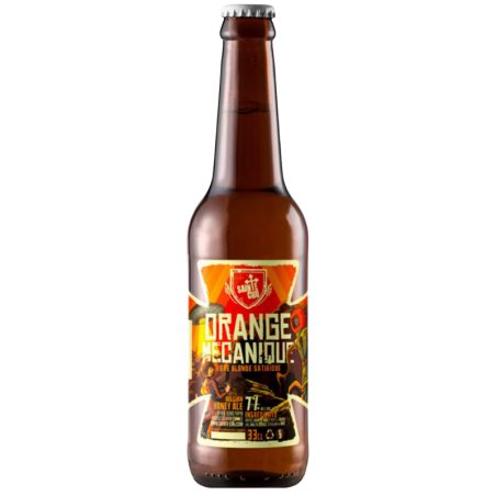 BIERE SAINTE CRU ORANGE MECANIQUE BLONDE 33CL 7%