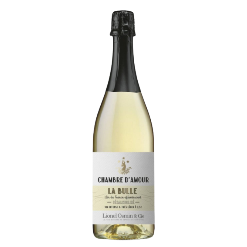 VIN DE FRANCE DESALCOOLISE EFFERVESCENT LA BULLE CHAMBRE D'AMOUR VIN DE FRANCE DESALCOOLISE EFFERVESCENT LA BULLE CHAMBRE D'AMOUR