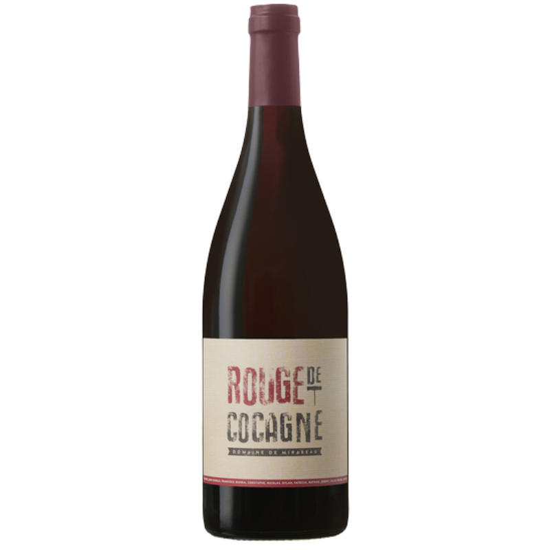 IGP HERAULT COLLINES DE LA MOURE ROUGE DE COCAGNE CINSAULT
