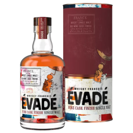WHISKY FRANCE SINGLE MALT EVADE RED WINE CASK SERIE LIMITEE