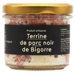MAISON ARGAUD TERRINE DE PORC NOIR DE BIGORRE BOCAL 100g