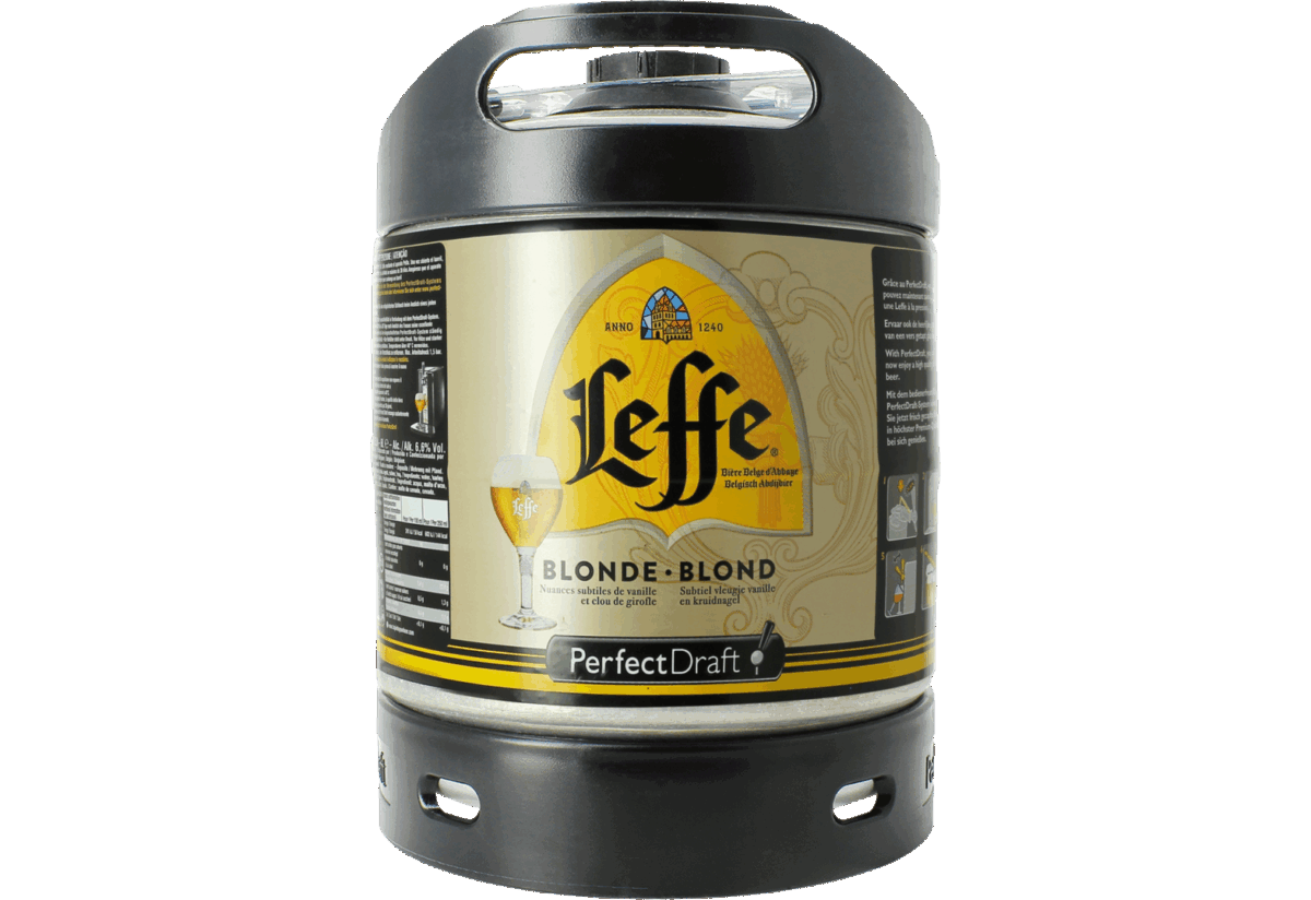 INTER CAVES CHARTRES - BIERE - LEFFE BLONDE 6L