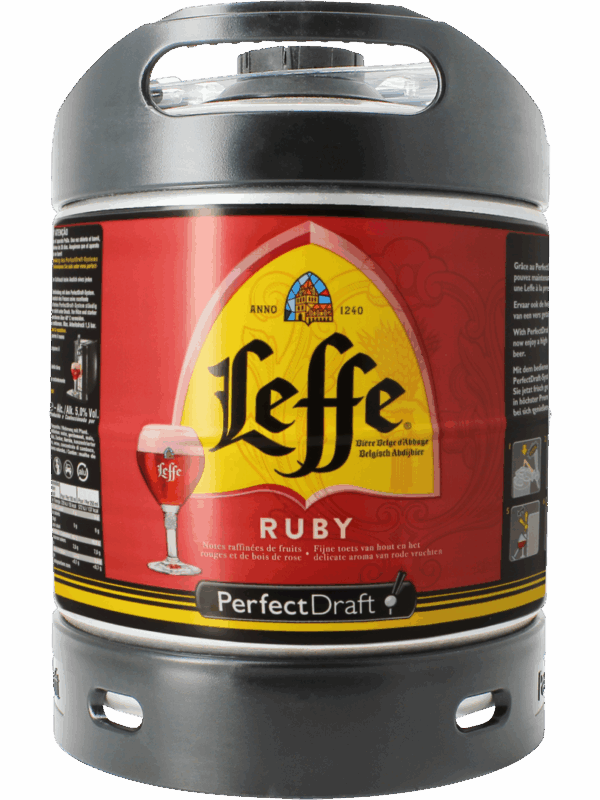 INTER CAVES CHARTRES - BIERES - LEFFE RUBY 6L