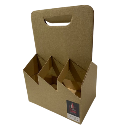 PANIER KRAFT POUR 6 BIERES 25/33/37.5/50 Cl