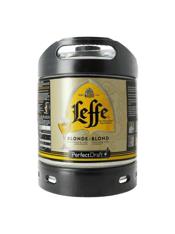 INTER CAVES CHARTRES - BIERE - LEFFE BLONDE 6L