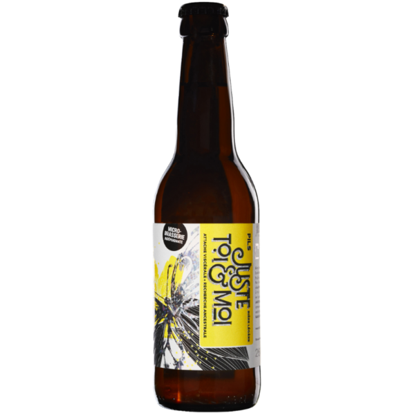 BIERE PILS- BRASSERIE BACQUET - JUSTE TOI ET MOI
