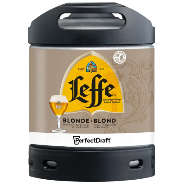 LEFFE BLONDE 6,6° PERFECT DRAFT 6L (hors consigne)