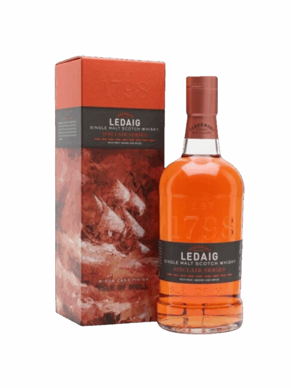 WHISKY ECOSSE SM LEDAIG SINCLAIR SERIES RIOJA CASK FINISH
