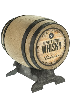 CLUBHOUSE WHISKY BARREL O.S.A