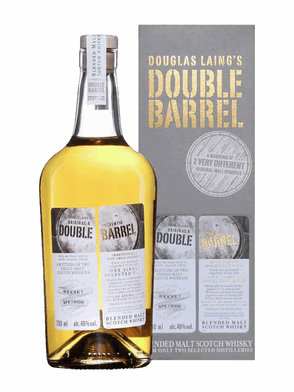 DOUBLE BARREL BOWMORE & INCHGOWER DOUGLAS LAING