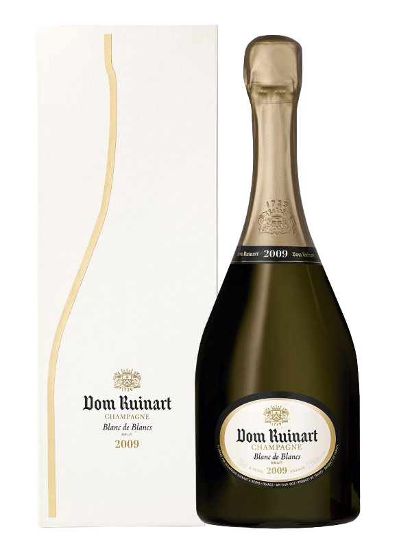 AOP CHAMPAGNE RUINART "Dom ruinart 2009 BLANC DE BLANCS " Sans étui 75 CL