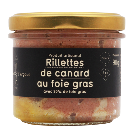 RILLETTES DE CANARD AU FOIE GRAS MAISON ARGAUD