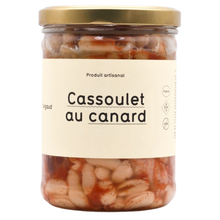 CASSOULET AU CANARD BOCAL 740g MAISON ARGAUD 2 PERSONNES