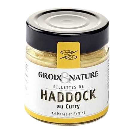 GROIX & NATURE RILLETTES DE HADDOCK AU CURRY 100G