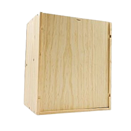 CAISSE 3 BT MIXTE COUVERCLE BOIS