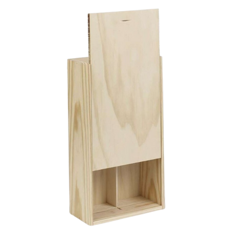 CAISSE 2 BTS MIXTE COUVERCLE BOIS
