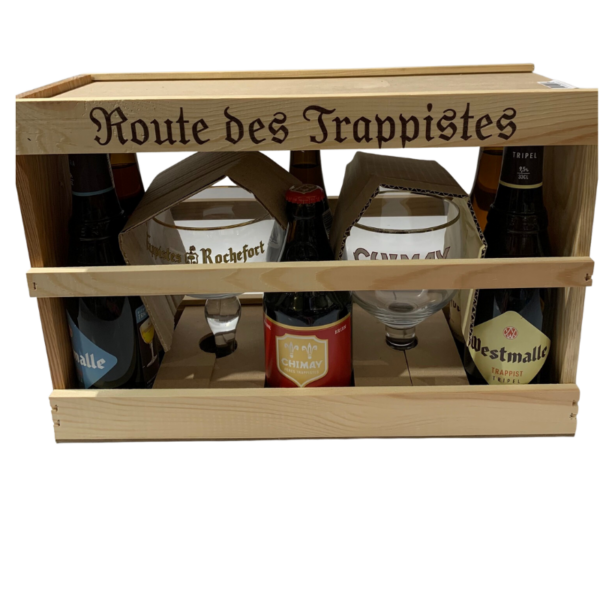 COFFRET ROUTE DES TRAPPISTES COFFRET BOIS