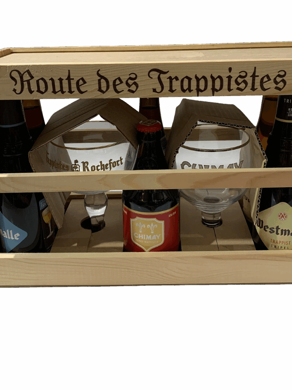 COFFRET ROUTE DES TRAPPISTES COFFRET BOIS