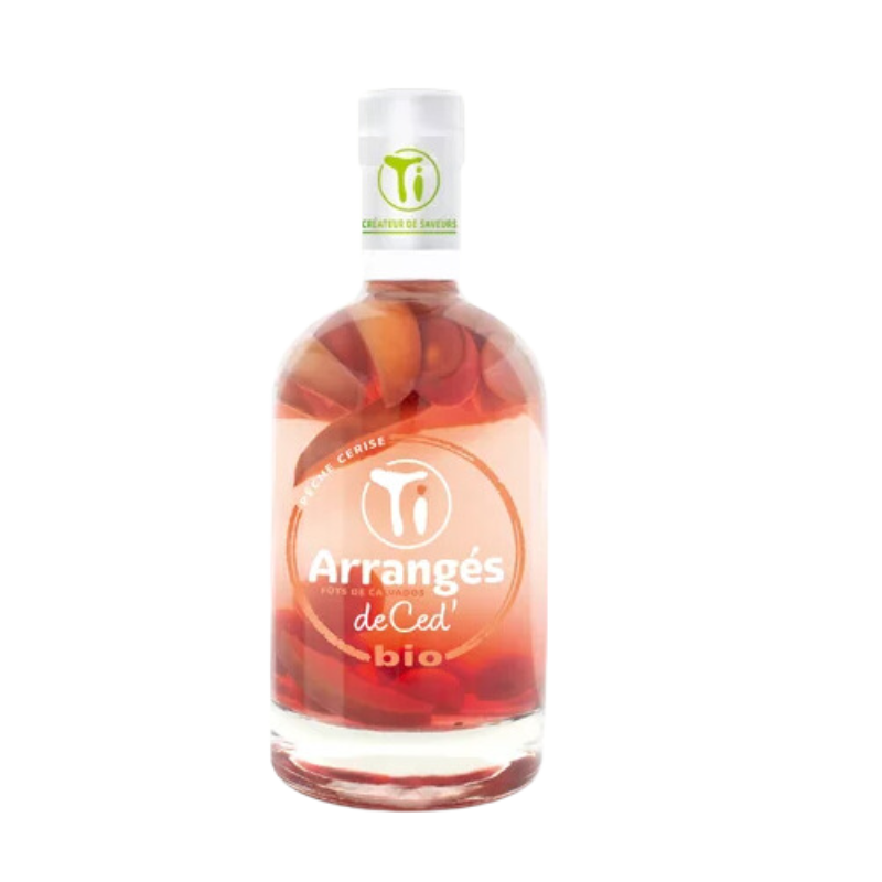 TI CED PECHE CERISE BIO