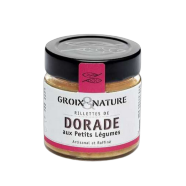 GROIX & NATURE RILLETTES DE DORADE AUX PETITS LEGUMES 100G